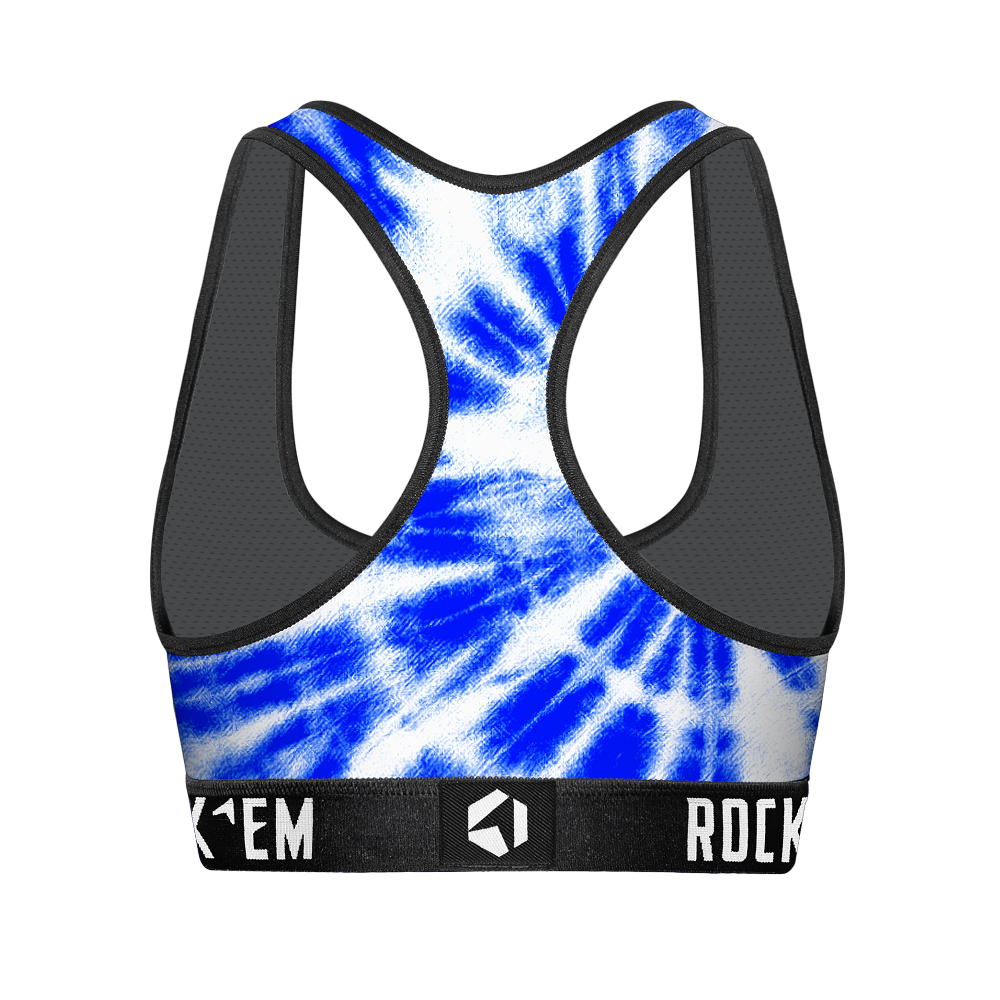 Women's Sports Bra - Florida Gators - Team Tie Dye