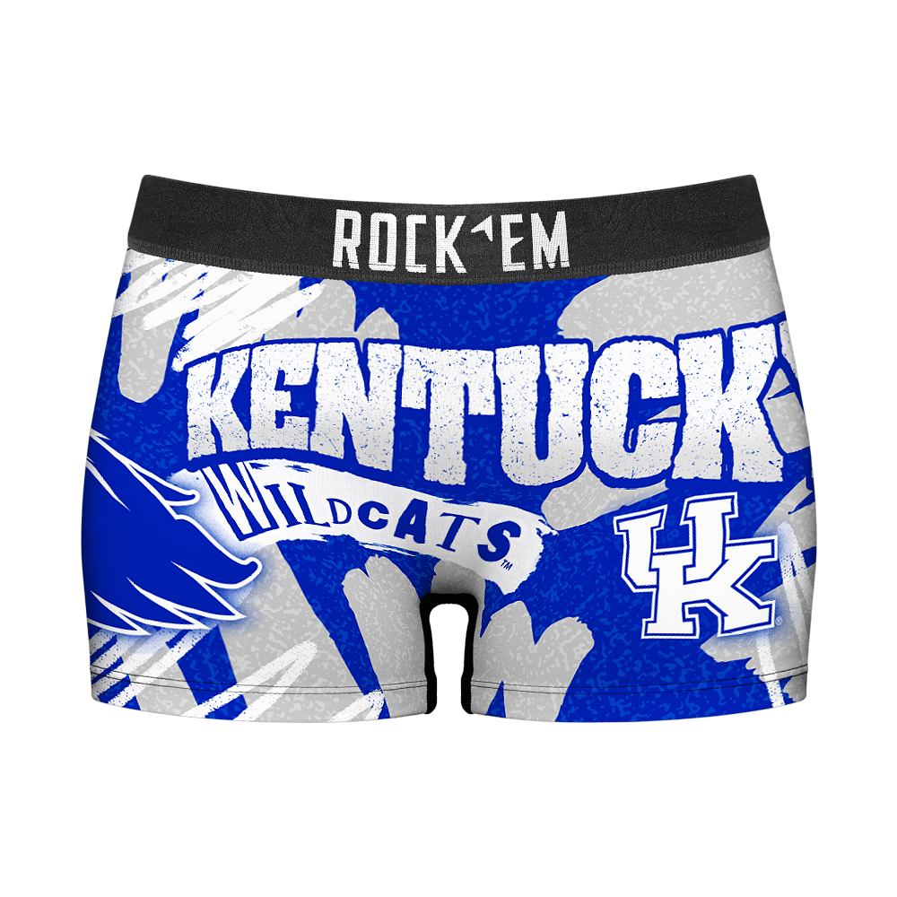 Women's Boy Shorts - Kentucky Wildcats - Team Blast