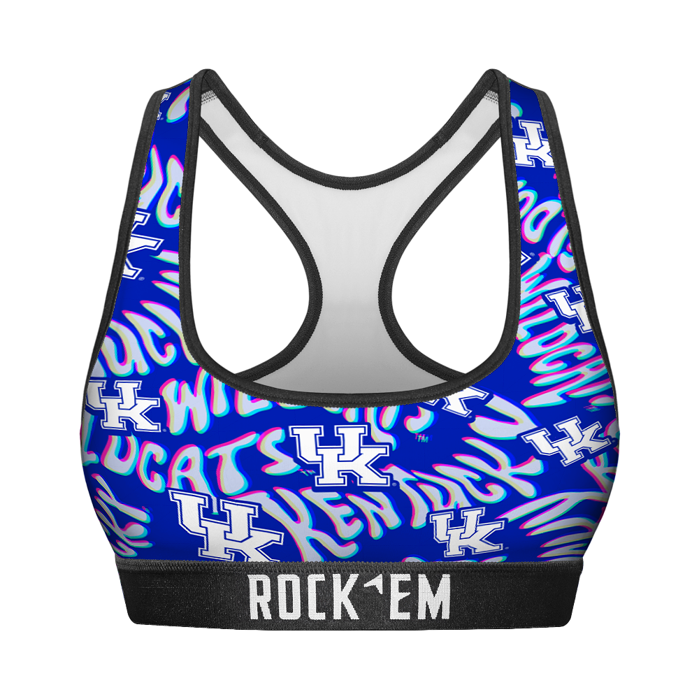 Women's Sports Bra - Kentucky Wildcats - Twisted Wordmark