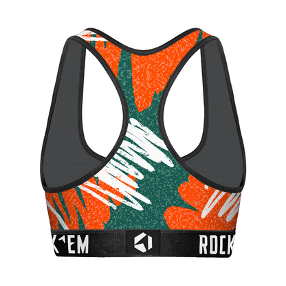 Women's Sports Bra - Miami Hurricanes - Team Blast