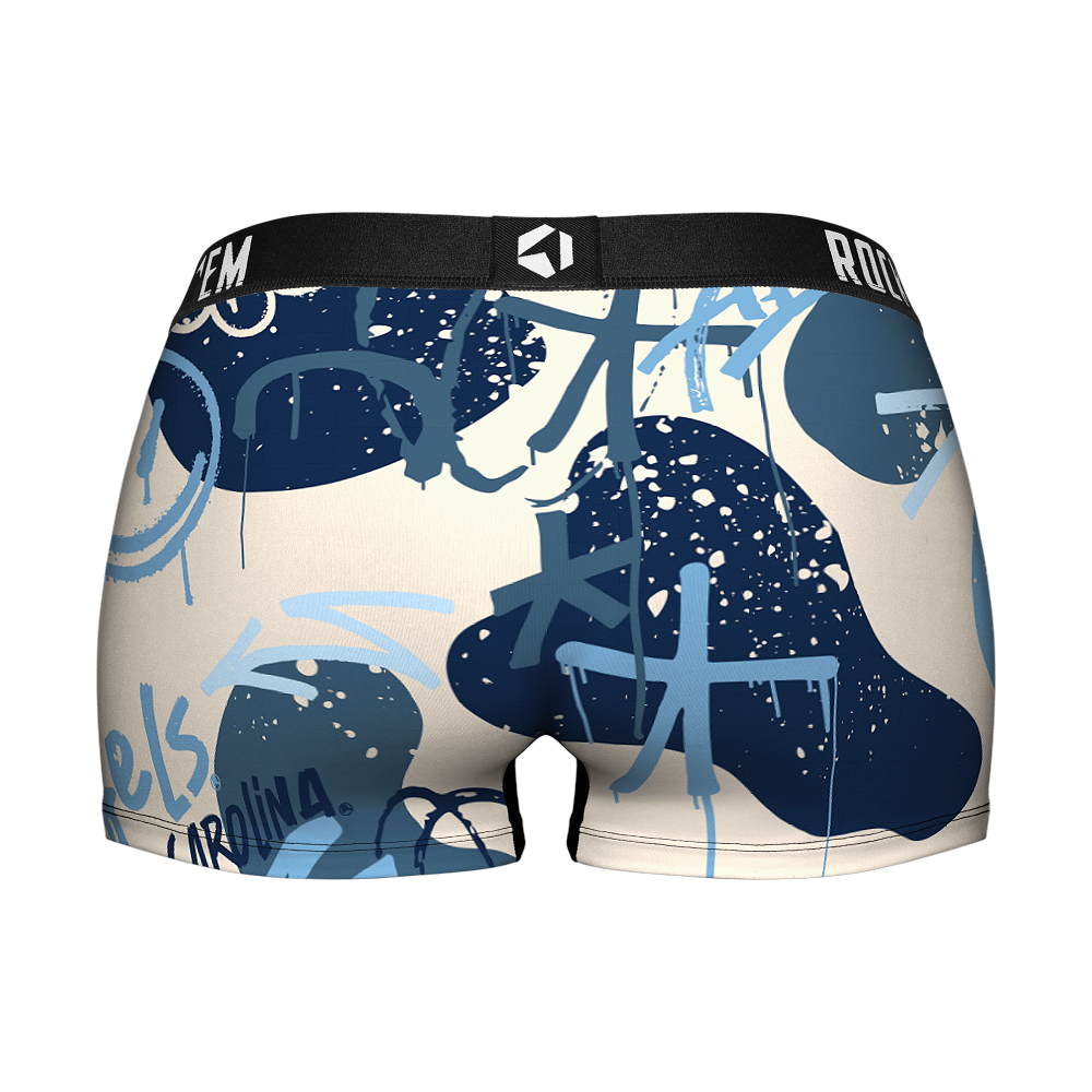 Women's Boy Shorts - North Carolina Tar Heels - Graffiti