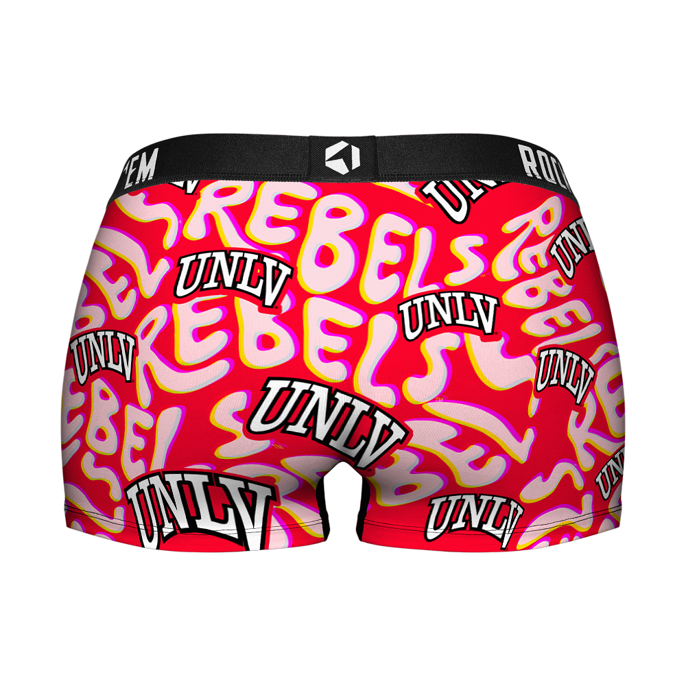 Women's Boy Shorts - UNLV Rebels - Twisted Wordmark