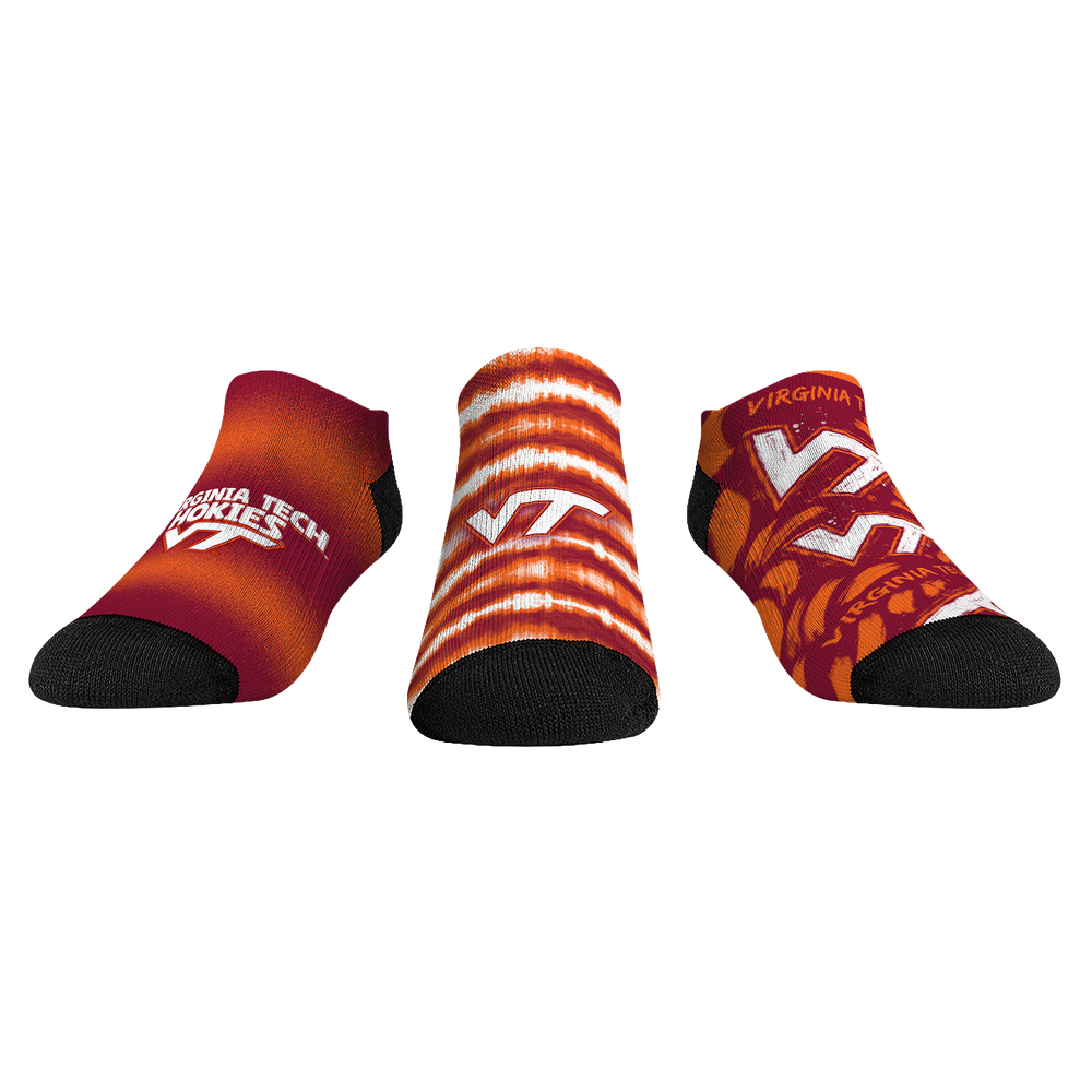 Virginia Tech Hokies - Low Cut - Make Some Noise (3-Pack)