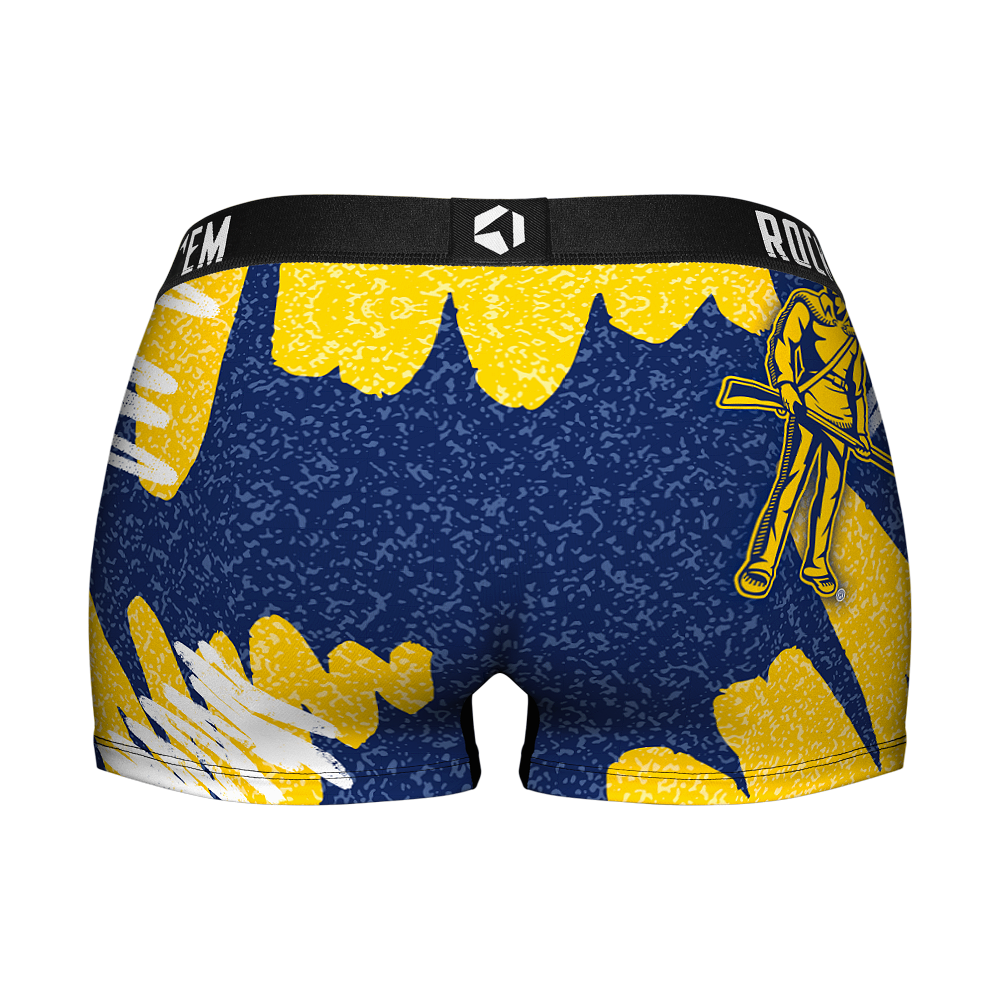 Women's Boy Shorts - West Virginia Mountaineers - Team Blast