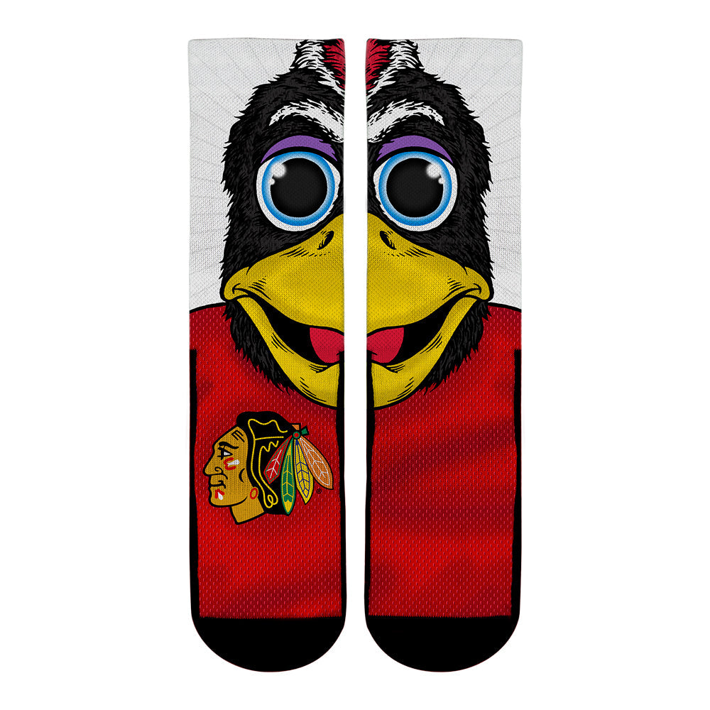 Chicago Blackhawks - Split Face Mascot
