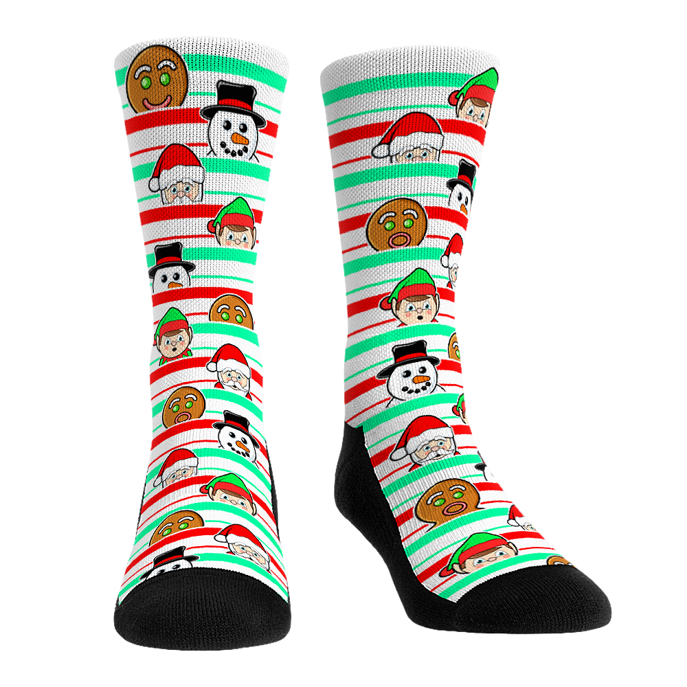 Christmas Peek-A-Boo Stripes