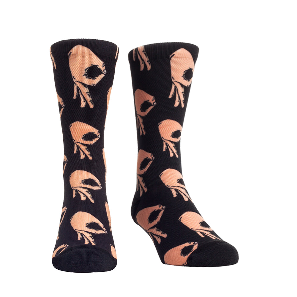Circle Game Meme Socks