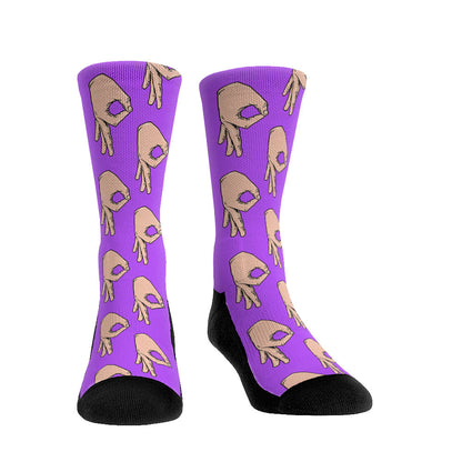 Circle Game Meme Socks