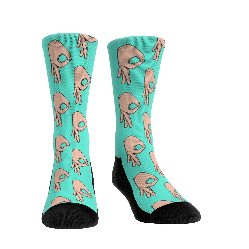 Circle Game Meme Socks