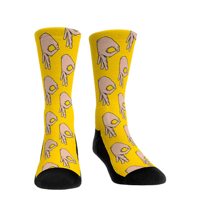Circle Game Meme Socks