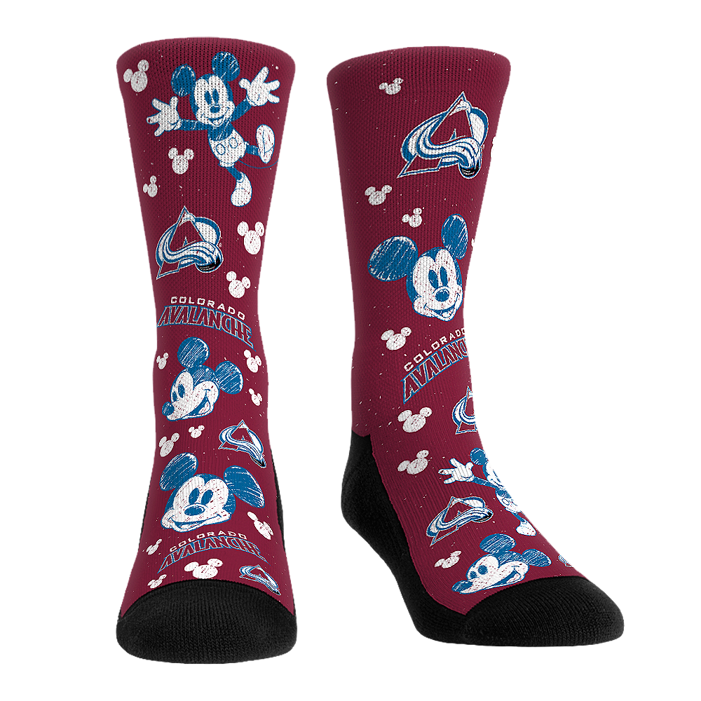 Colorado Avalanche - Disney - Mickey Sketch
