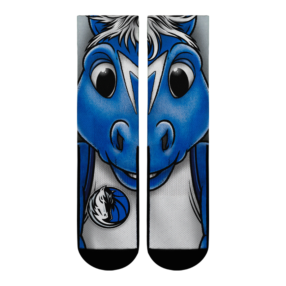Dallas Mavericks - Split Face Mascot