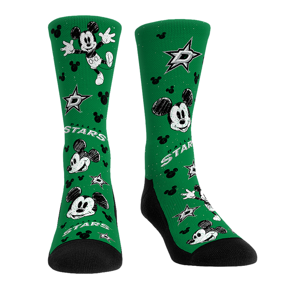 Dallas Stars - Disney - Mickey Sketch