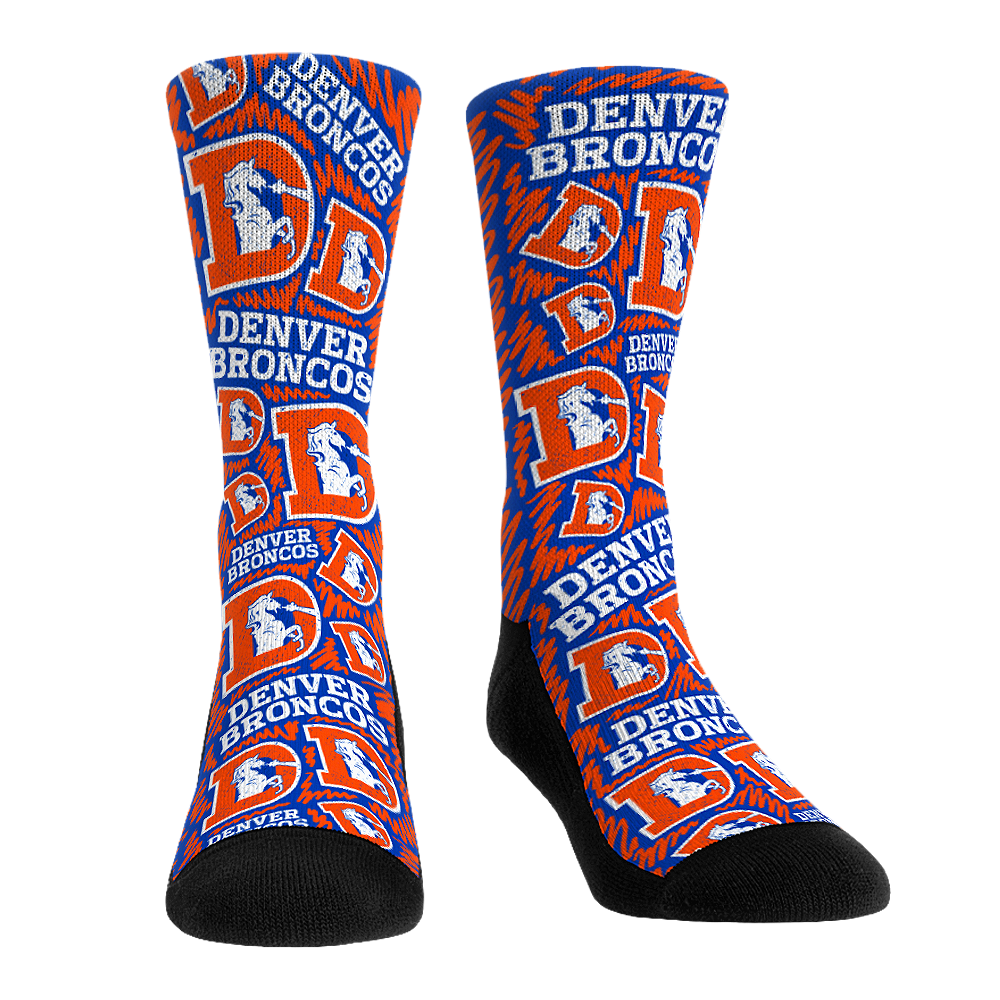 Denver Broncos - Throwback Logo Sketch