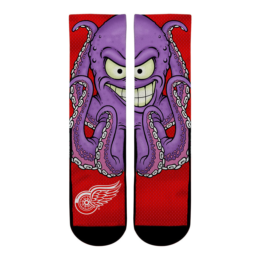 Detroit Red Wings - Split Face Mascot