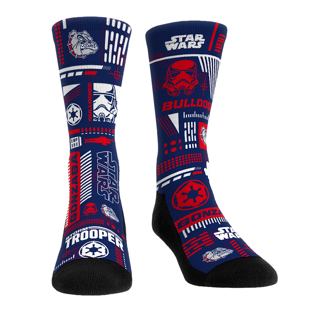Gonzaga Bulldogs - Star Wars - Stormtrooper Pattern