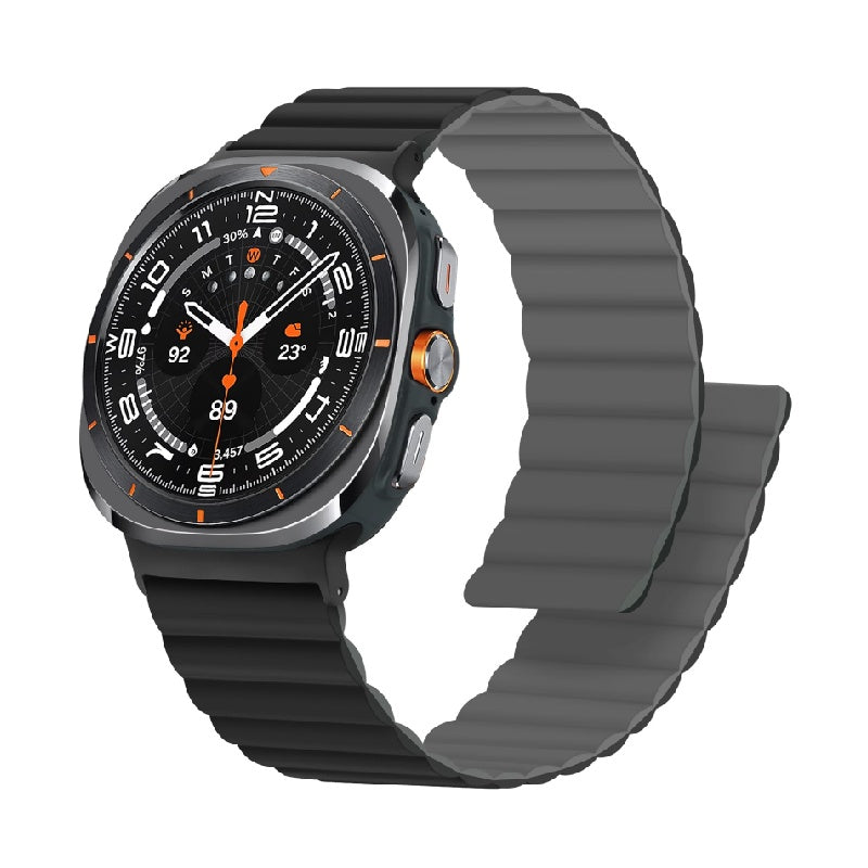 Magnetic Silicone Sport Band for Galaxy Watch 7 Ultra/8 Ultra
