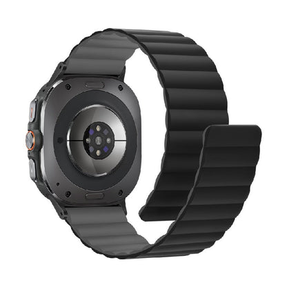 Magnetic Silicone Sport Band for Galaxy Watch 7 Ultra/8 Ultra