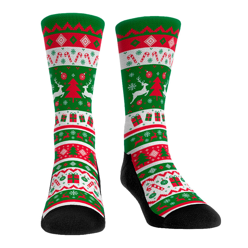 Tacky Sweater Socks (Forest)