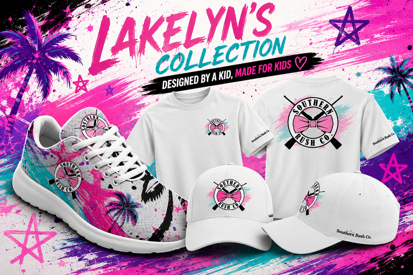 Lakelyn’s Pink Paradise™ Tee