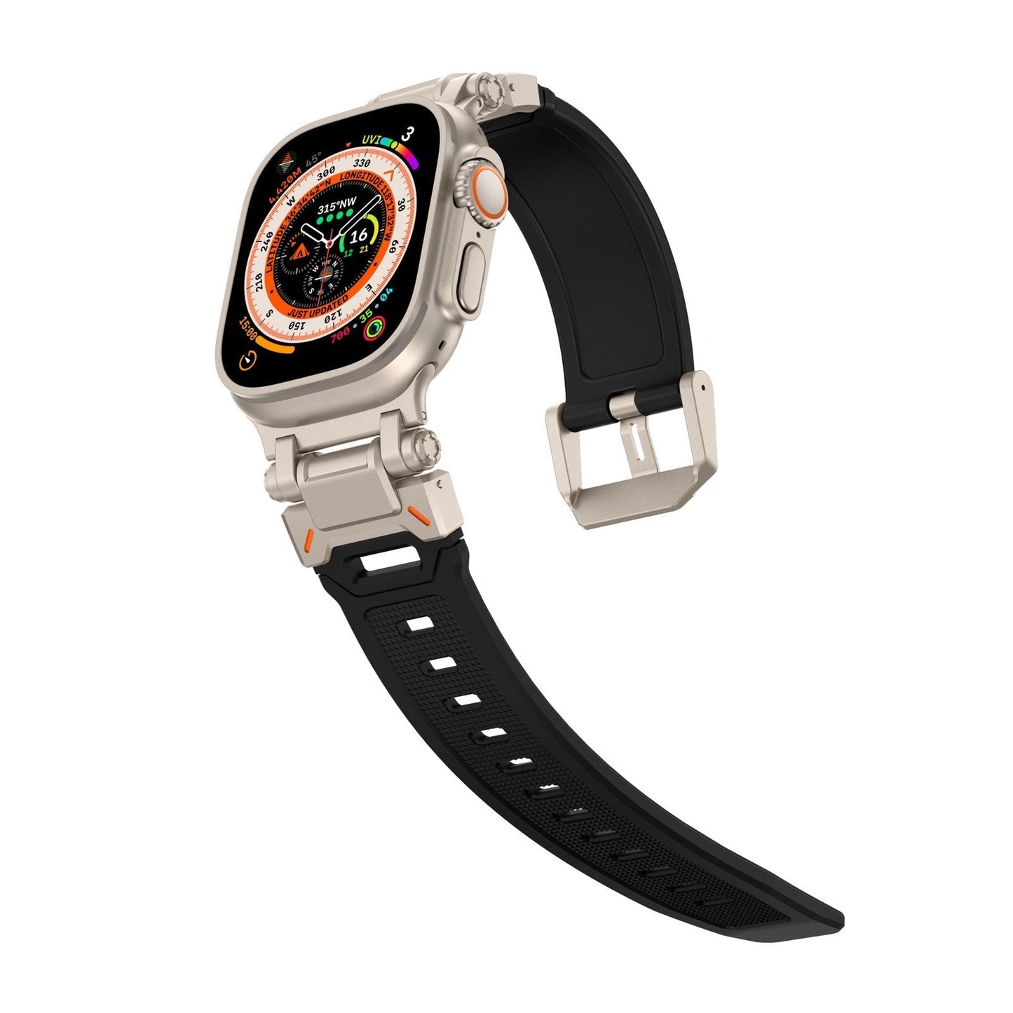 Explorer Silicone Band For Apple Watch