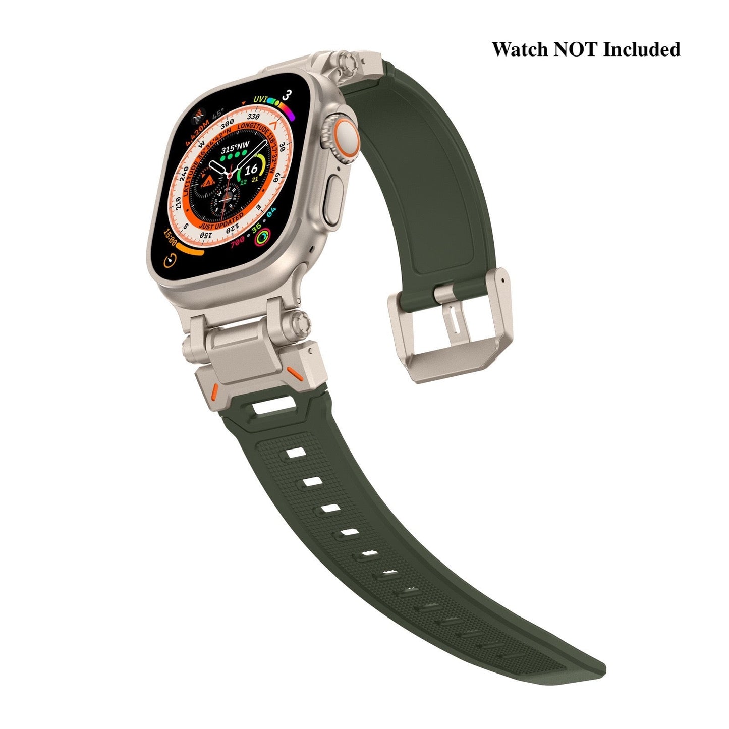 Explorer Silicone Band For Apple Watch