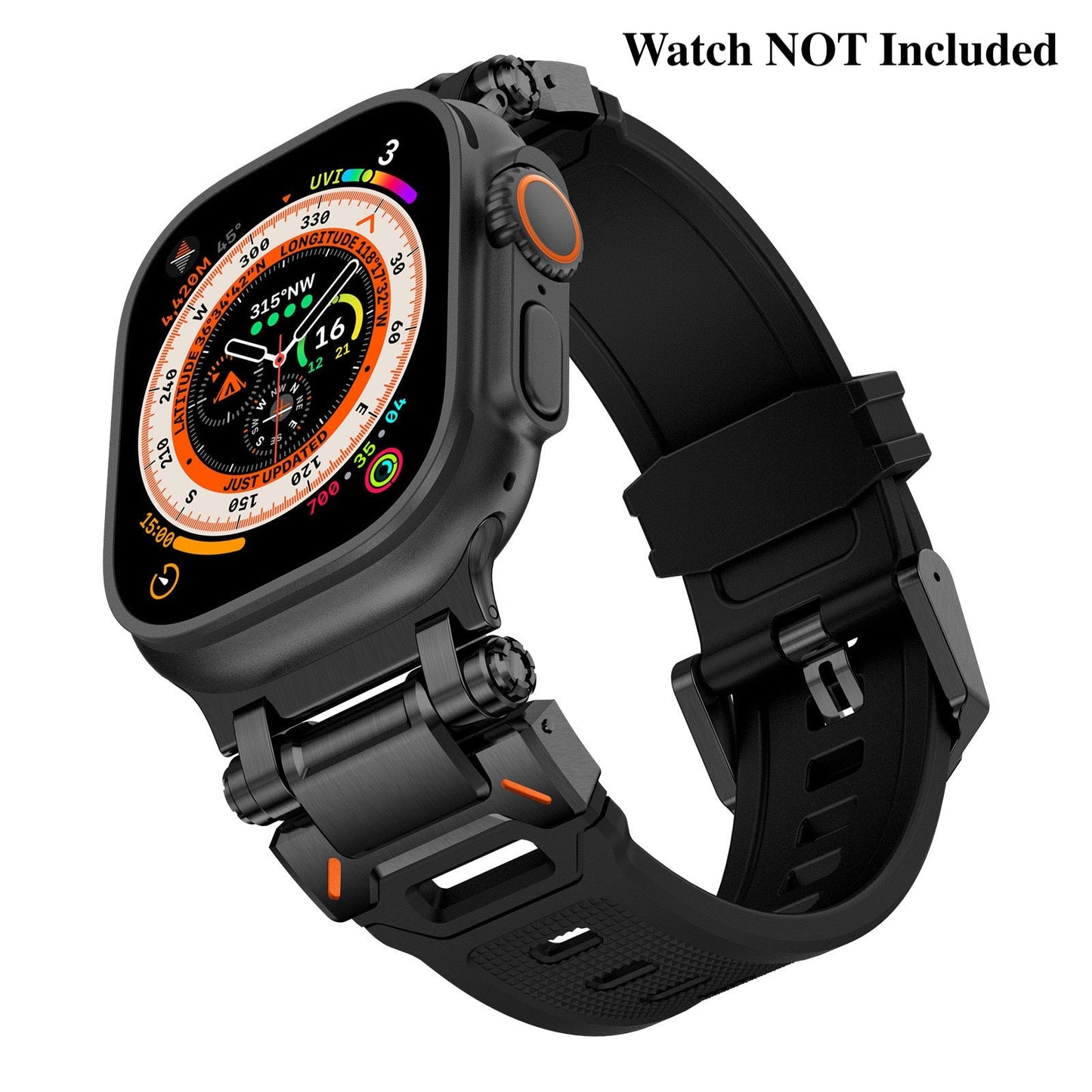 Explorer Silicone Band For Apple Watch