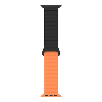 Silicone Magnetic Snap-ring Buckle Watch Strap