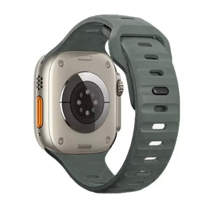 Silicone Reverse-buckle Watch Band