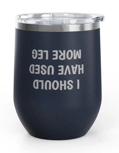 Wine Tumblers, 12 oz. - Engraved - More Leg