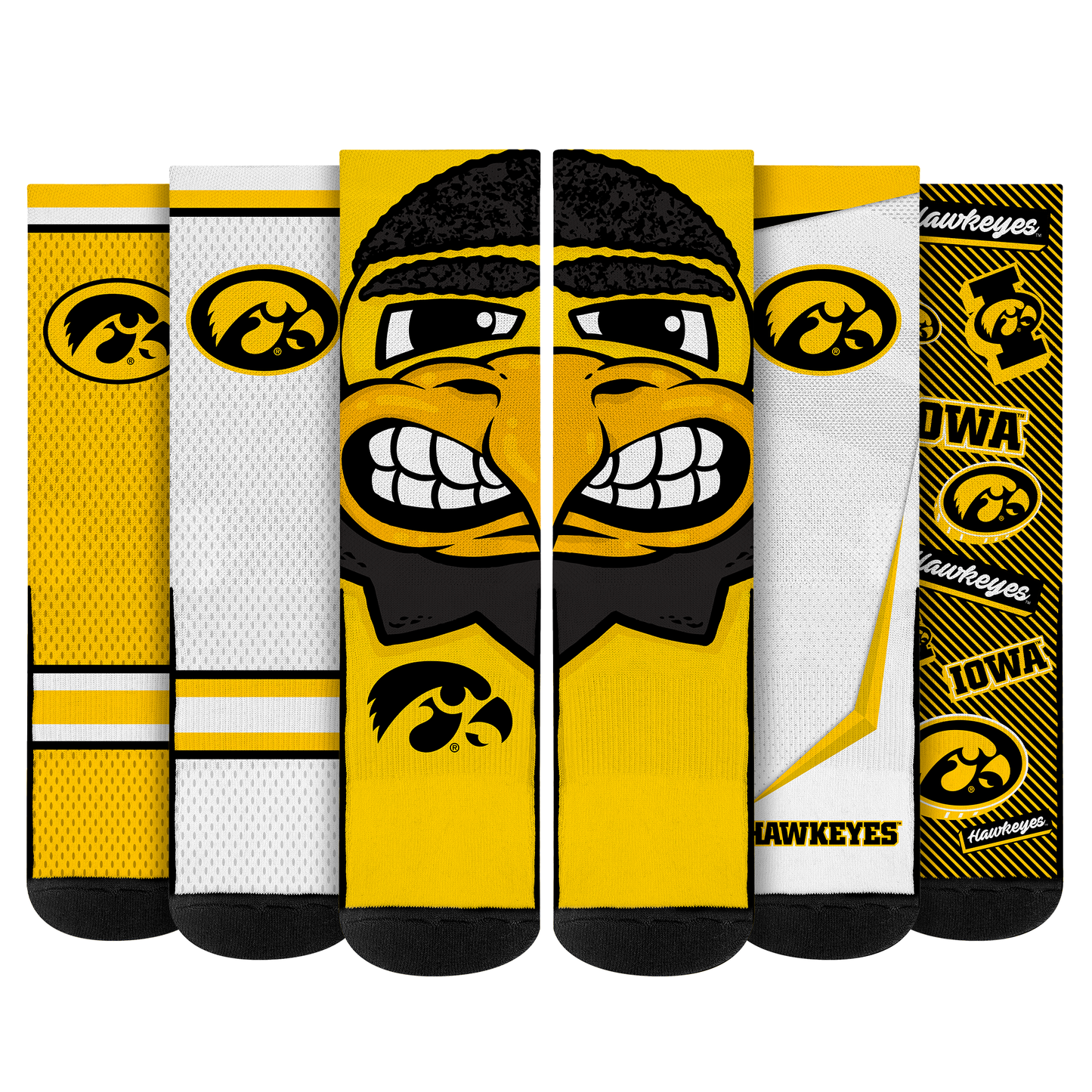 Iowa Hawkeyes - Super Fan Bundle 5-Pack
