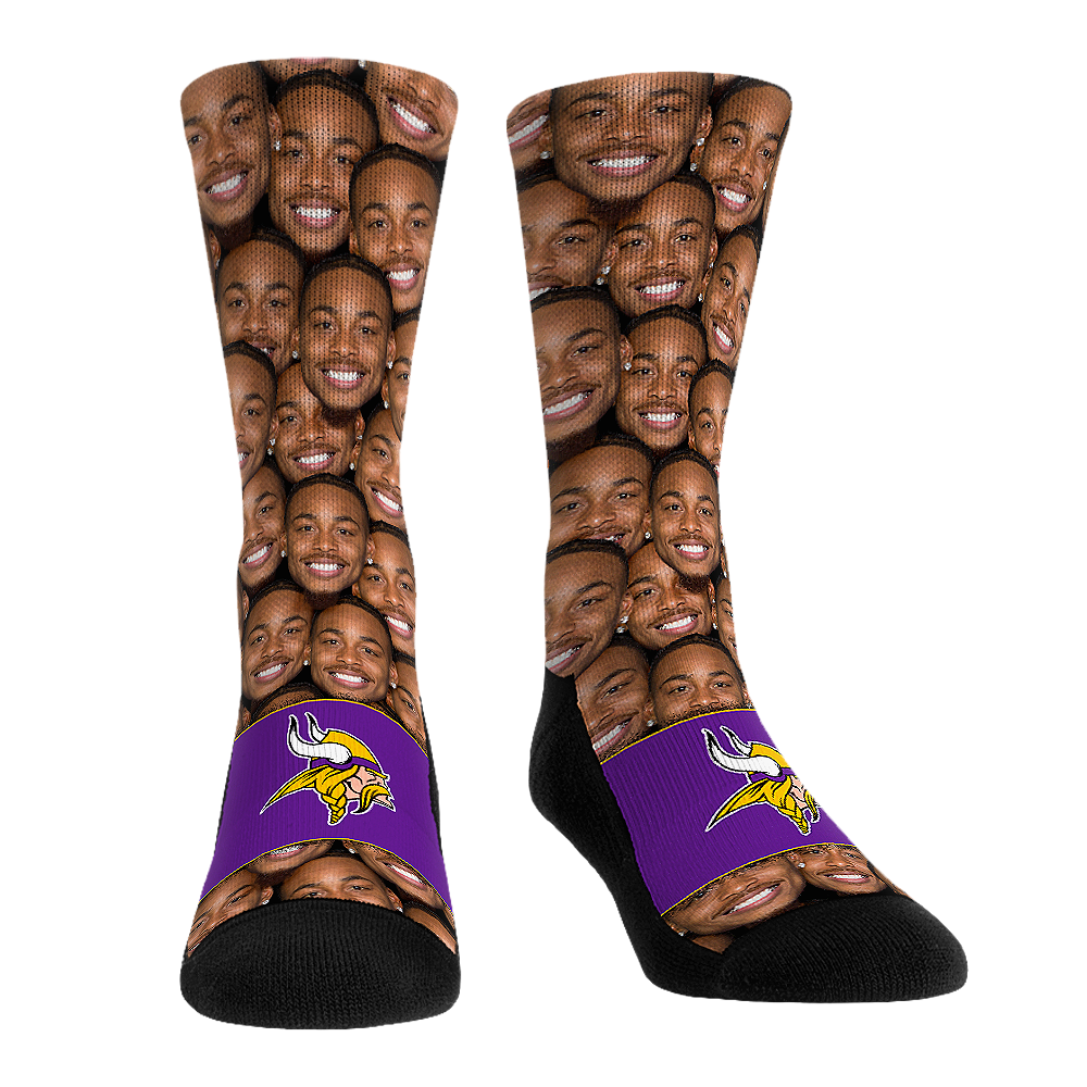 Justin Jefferson - Minnesota Vikings - Face Repeat