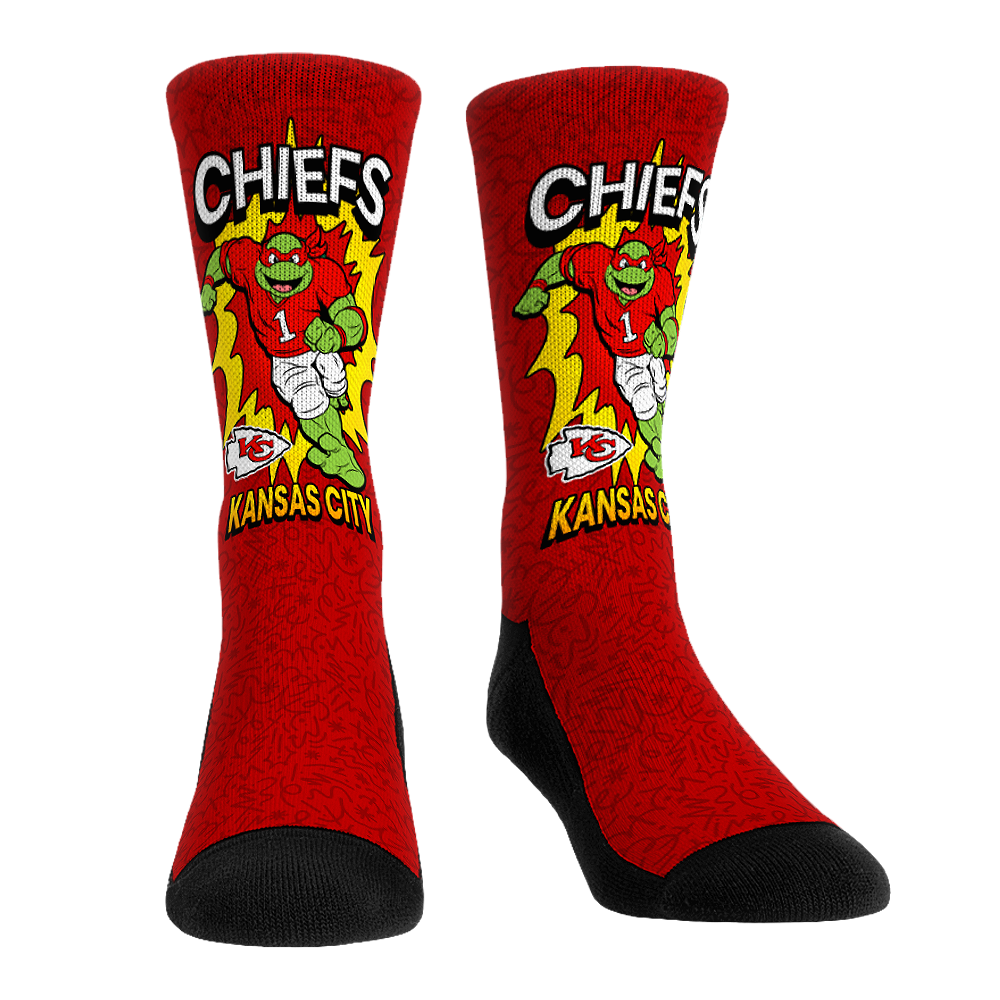 Kansas City Chiefs - Teenage Mutant Ninja Turtles - Game Time Turtle