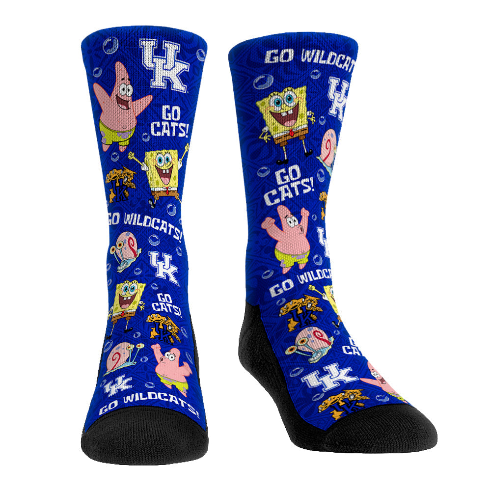 Kentucky Wildcats - SpongeBob SquarePants Characters All-Over