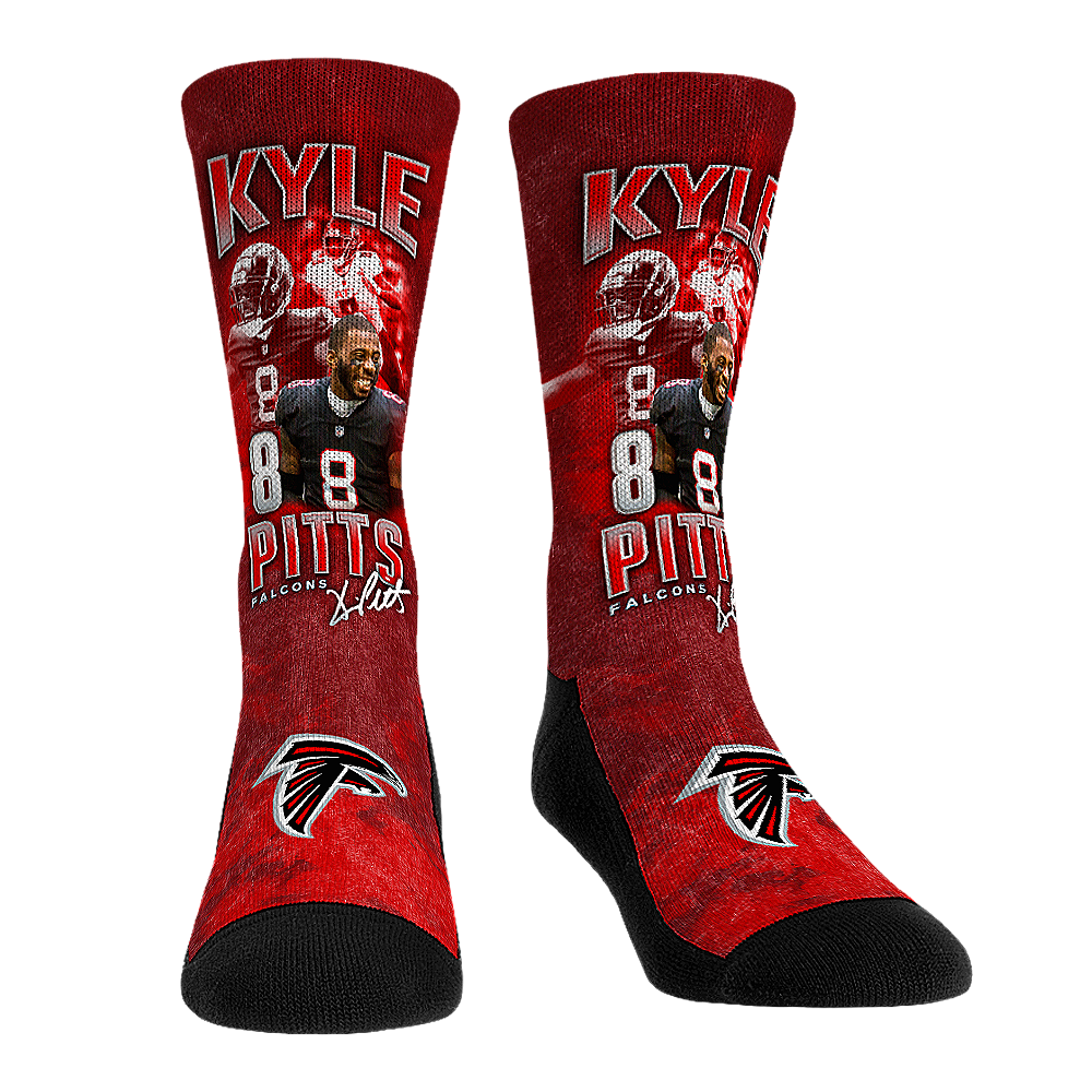 Kyle Pitts - Atlanta Falcons - Retro Photo