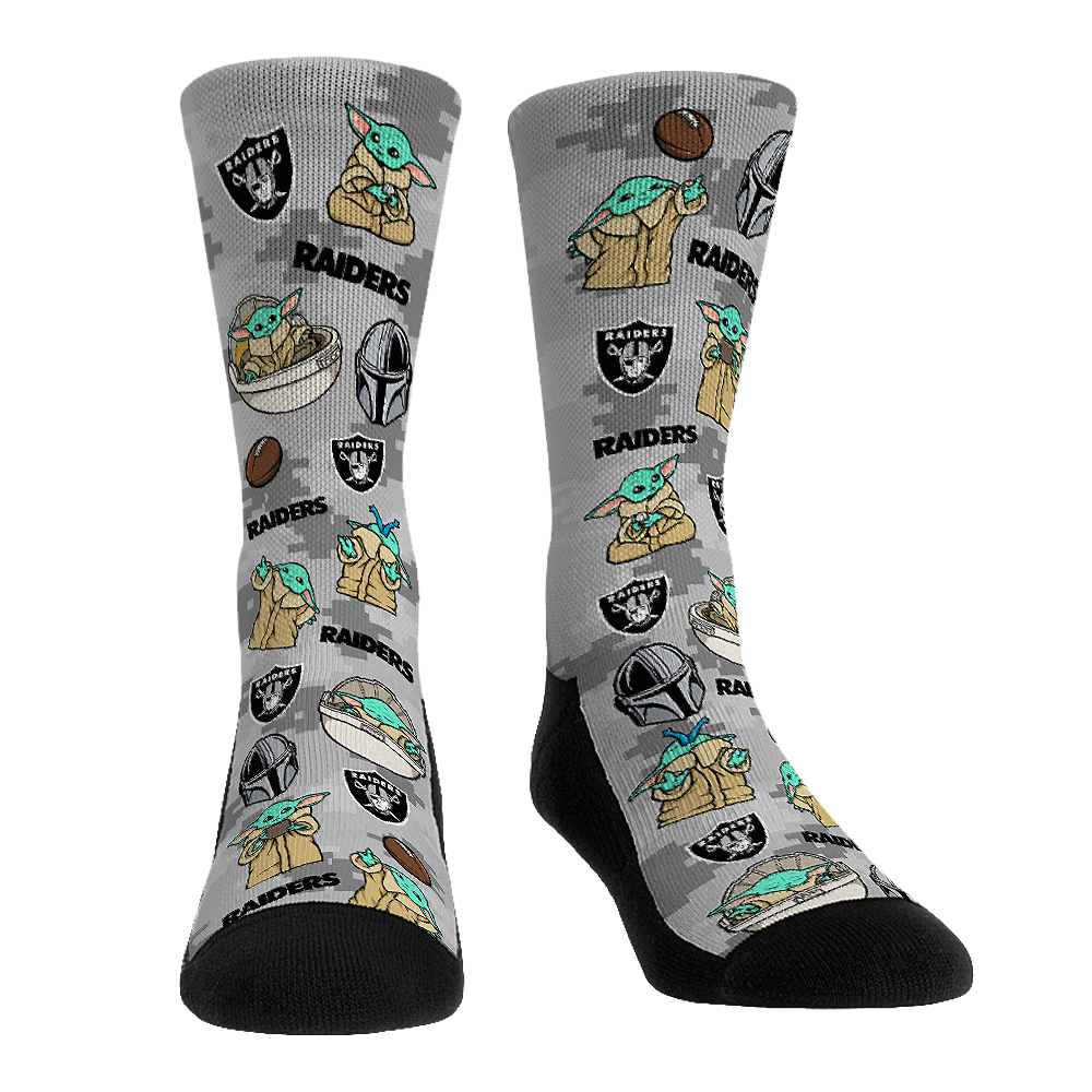 Las Vegas Raiders - Star Wars - Grogu All-Over