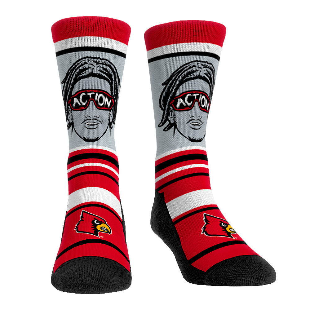 Lamar Jackson - Louisville Cardinals - Superstar Stripes
