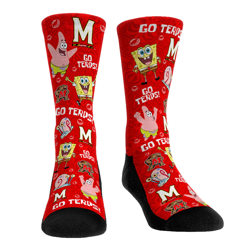 Maryland Terrapins - SpongeBob SquarePants Characters All-Over