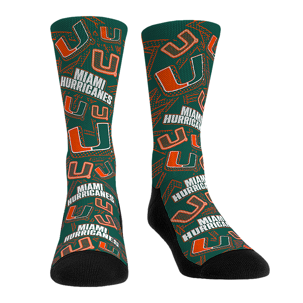Miami Hurricanes - Microdot All-Over