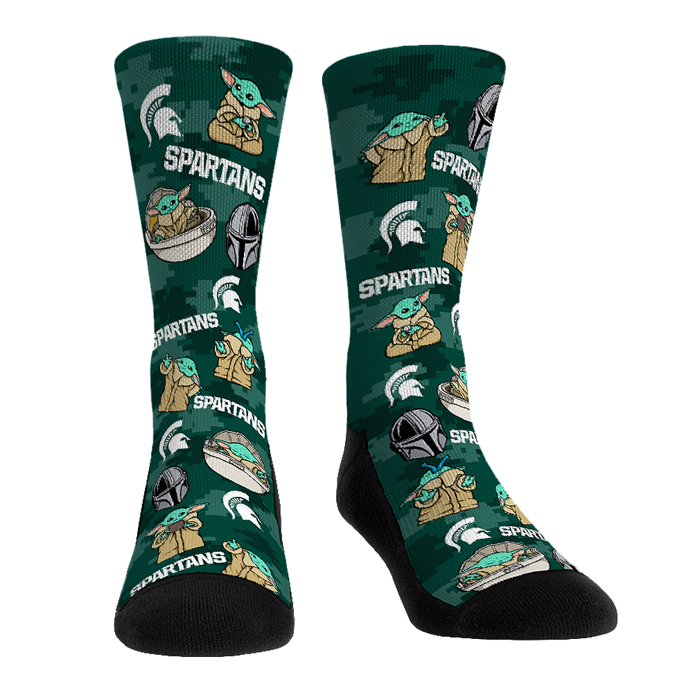 Michigan State Spartans - Star Wars - Grogu All-Over
