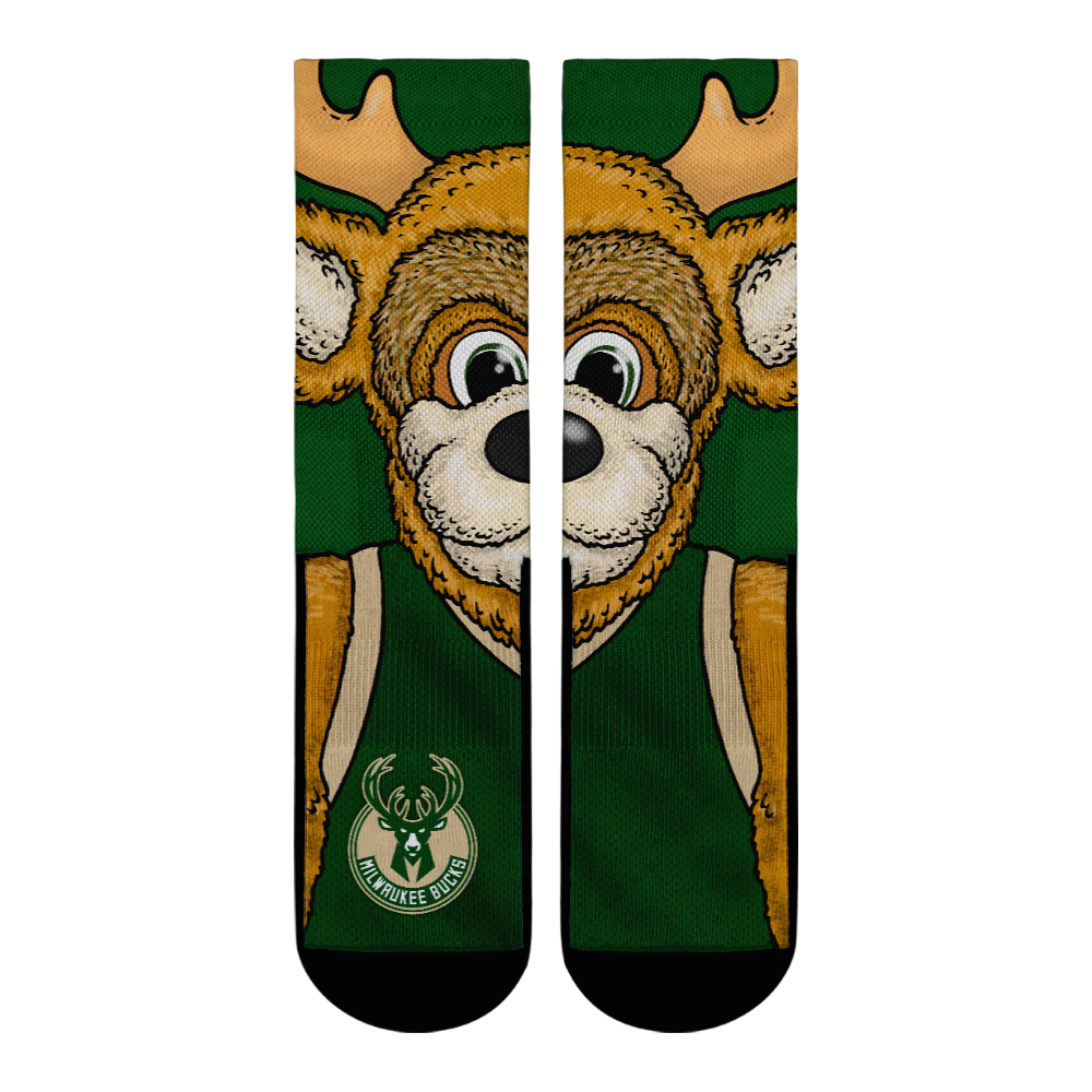 Milwaukee Bucks - Split Face Mascot