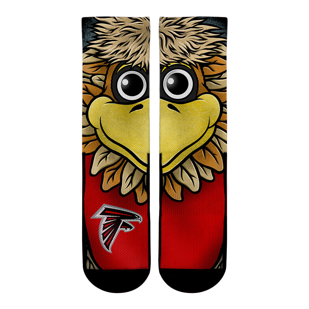 Atlanta Falcons - Split Face Mascot