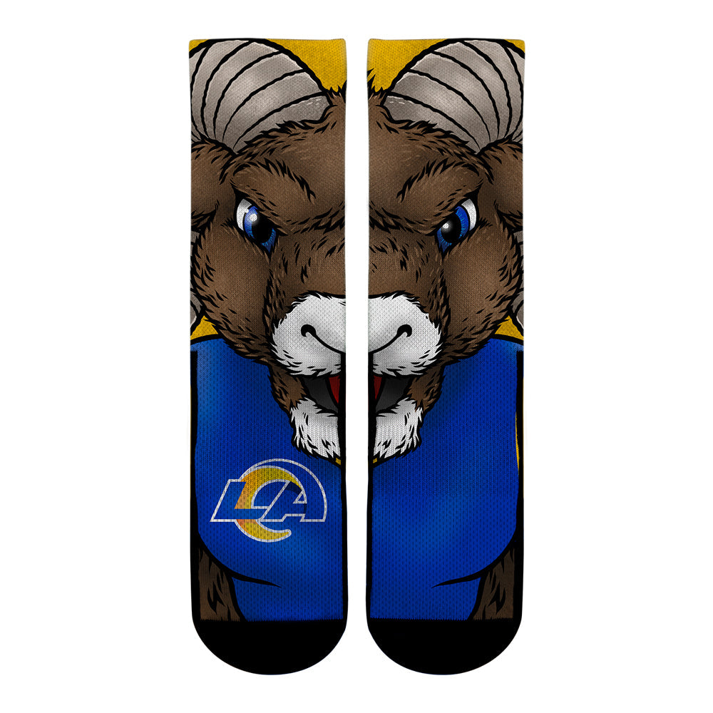 Los Angeles Rams - Split Face Mascot