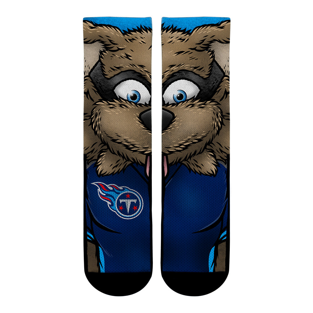 Tennessee Titans - Split Face Mascot