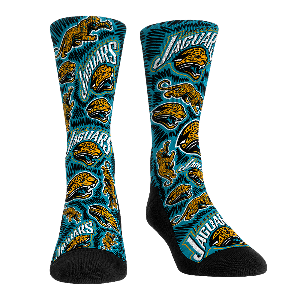 Jacksonville Jaguars - Throwback Logo Sketch