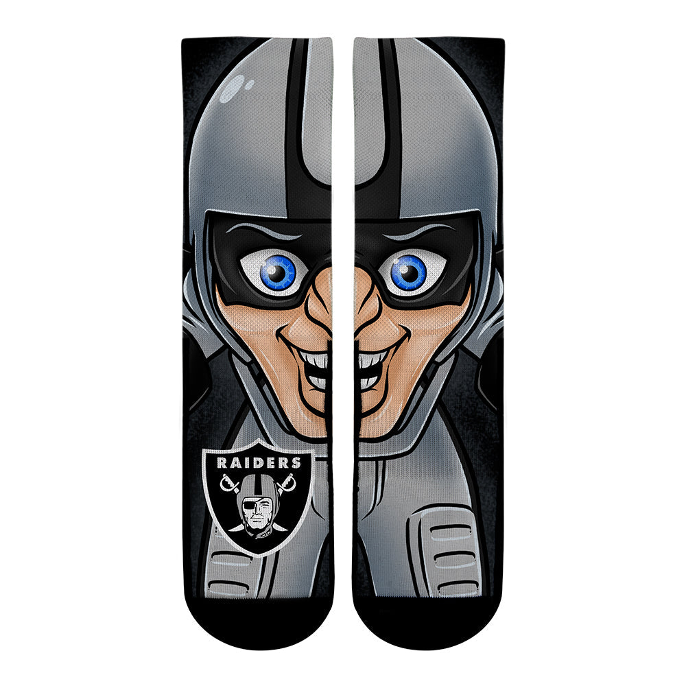Las Vegas Raiders - Split Face Mascot