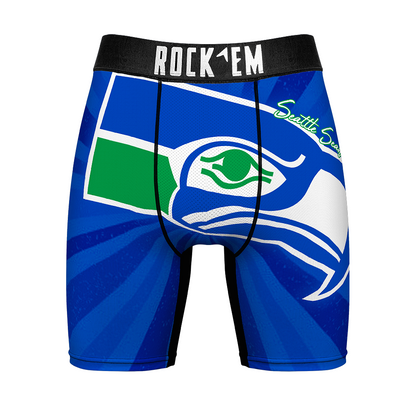 Seattle Seahawks - Throwback Swirl