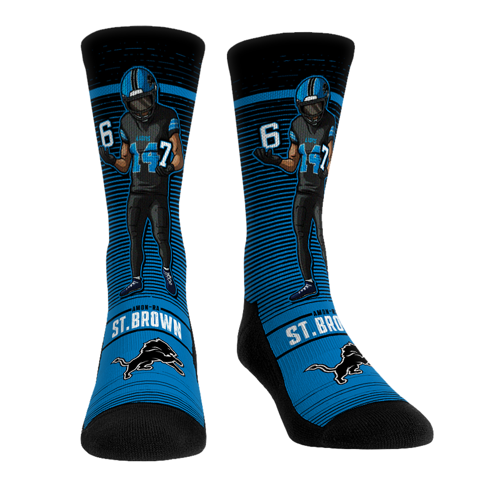 Amon-Ra St. Brown - Detroit Lions - Six Seven