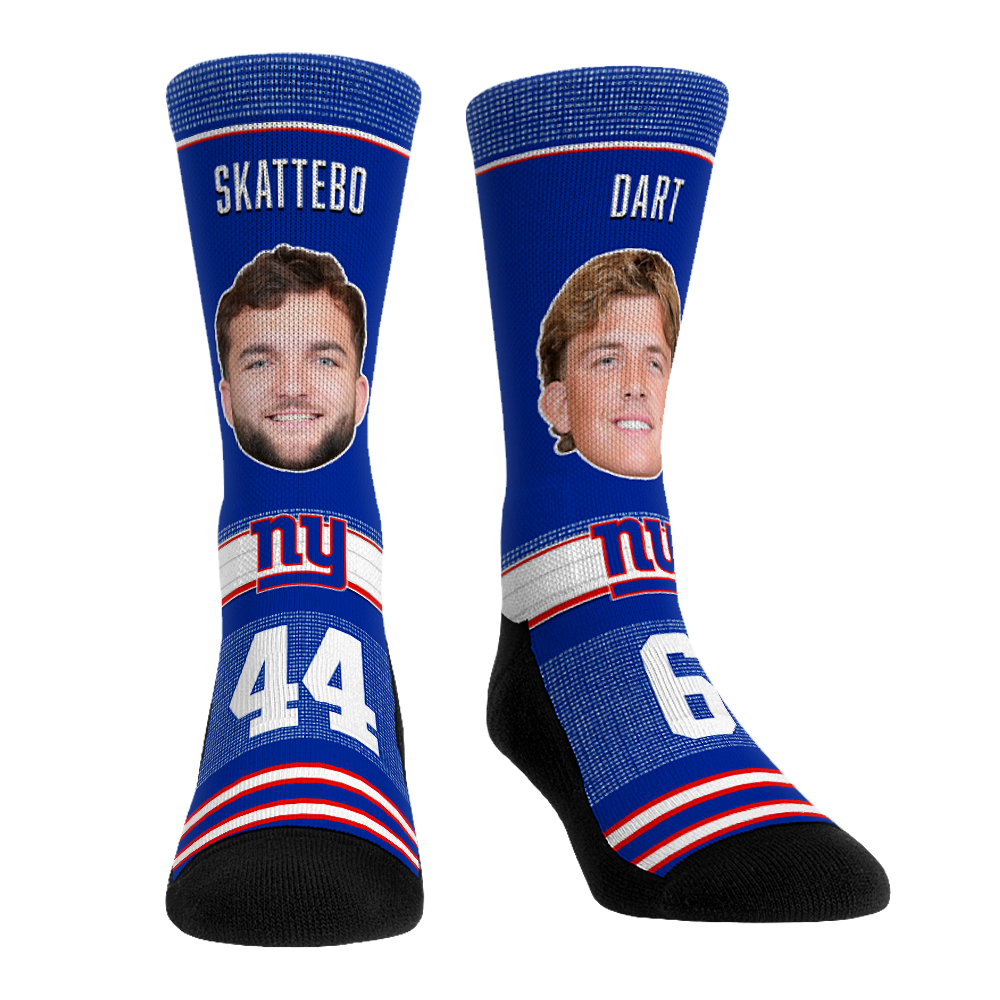 Cam Skattebo & Jaxson Dart - New York Giants - Teammates