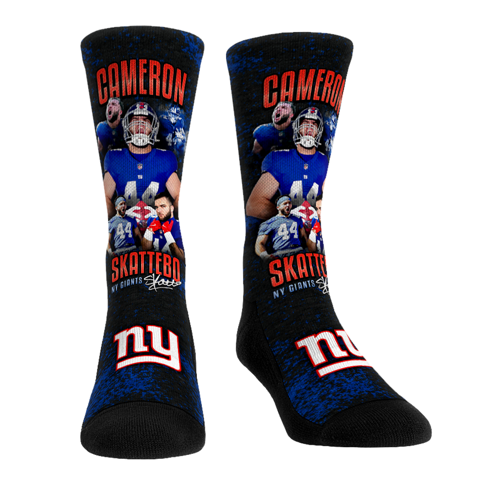 Cam Skattebo - New York Giants - Retro Photo